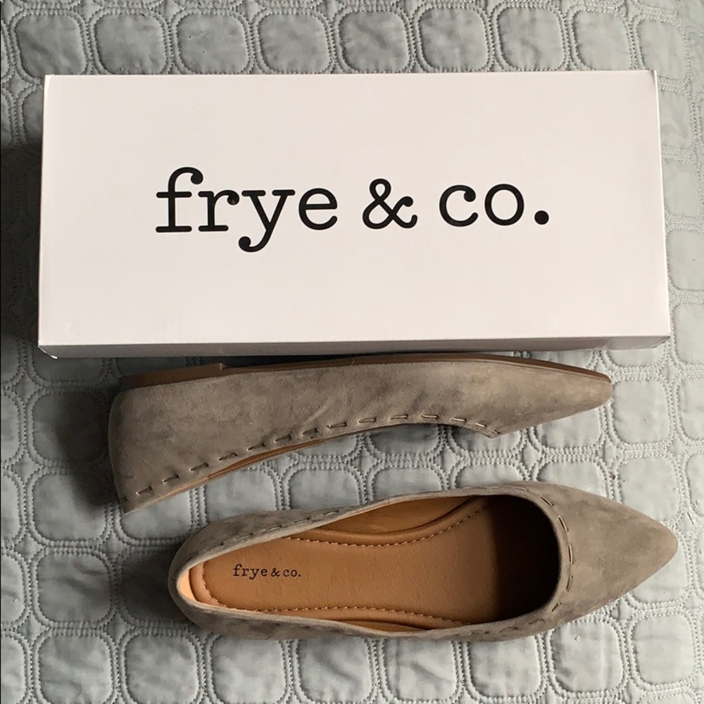 Frye & co. Pointed Flats - NWOT